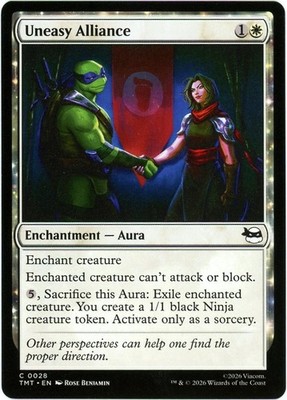 Uneasy Alliance - 0028 - TMT Teenage Mutant Ninja Turtles - MTG NM/M