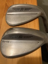 Titleist Vokey SM9. Wedge Set. 48, 54, 60 Degree. All 10 Bounce. Raw. DG S300.