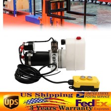 Electric Hydraulic Pump Single Acting Dump Truck Hydraulic Pump W/Relief Valve