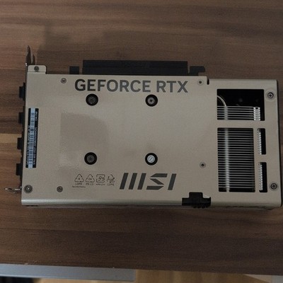 MSI GeForce RTX 5060 INSPIRE 2X OC 8GB GDDR7 Gaming Grafikkarte PCIe 5.0 DLSS