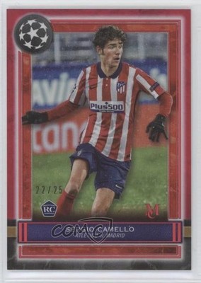 2020 Museum Collection UEFA Champions League 22/25 Sergio Camello Rookie RC x3x