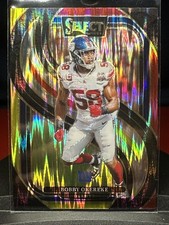 2024 Panini Select - Premier Level Bobby Okereke #109 Red & Yellow Shock Prizm