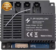 JR1932RX-24V Controller Kids Powered Ride on Car 2.4G Receiver Control Box Acces