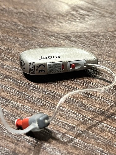 Jabra EP360S-C Hearing Aid Receivers in Canal RIC Silver CE Certificate Model 