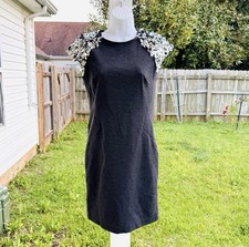 MICHAEL MICHAEL KORS  Embellished Shoulder Dress