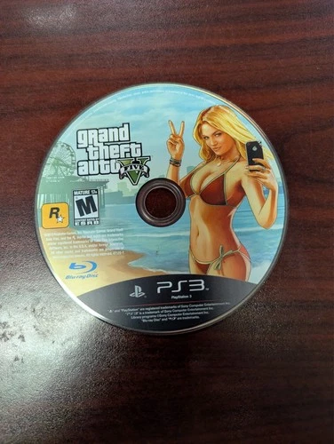 Grand Theft Auto V (PlayStation 3 PS3) NO TRACKING - DISC ONLY 4569
