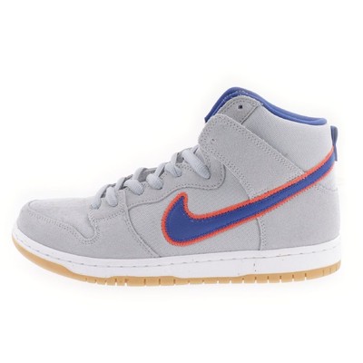 DH7155-001 Nike SB Dunk High PRM New York Mets Gray Sneakers Shoes 