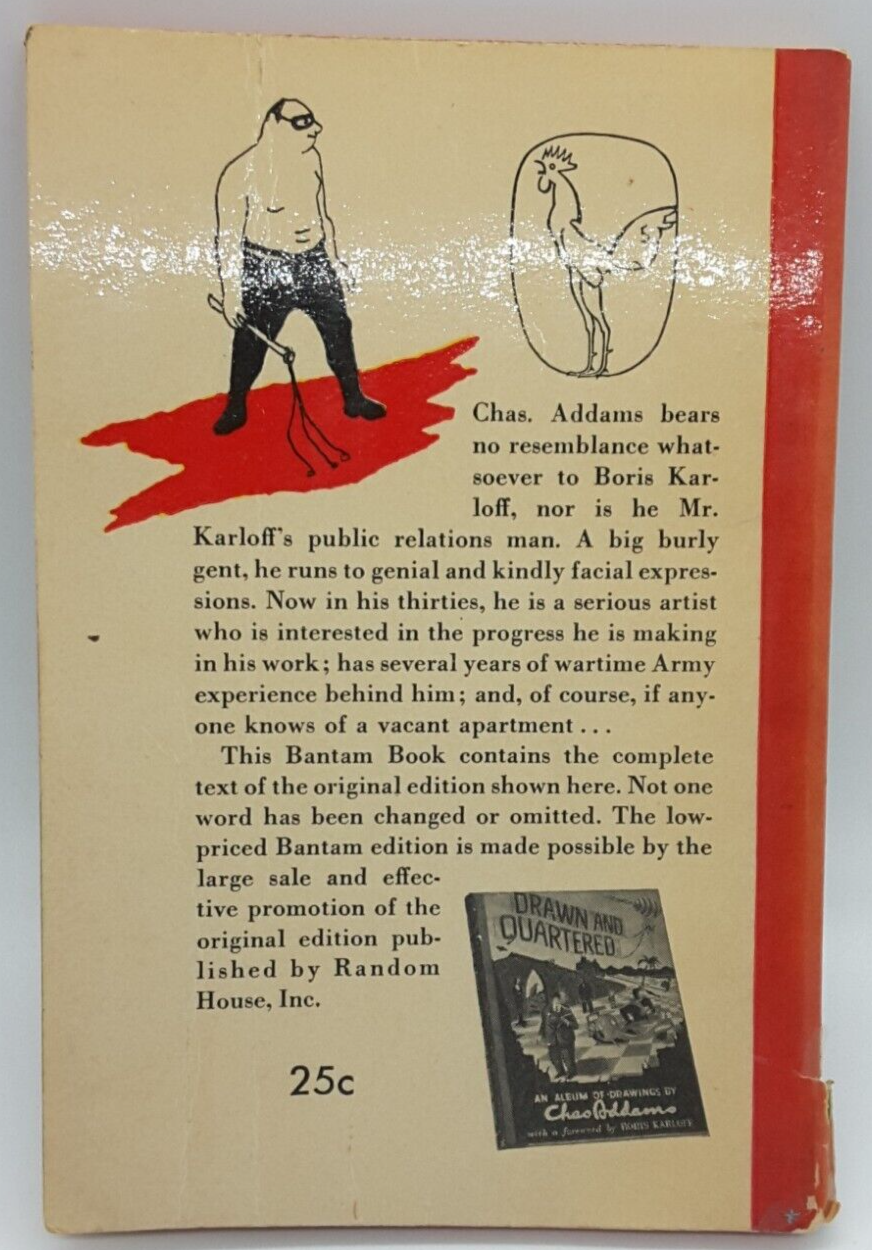 DRAWN AND QUARTERED (1946) by Chas Addams 1946 Paperback eBay