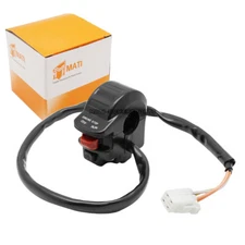Left Handlebar Stop Kill Switch Button for Suzuki LT-Z90 QuadSport Z90 2007-2023