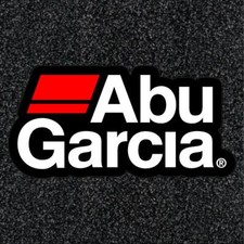 Abu Garcia White Letters Boat Carpet Graphics Marine Decals Abu Garcia White Letters Boat Carpet Graphics Marine Decals