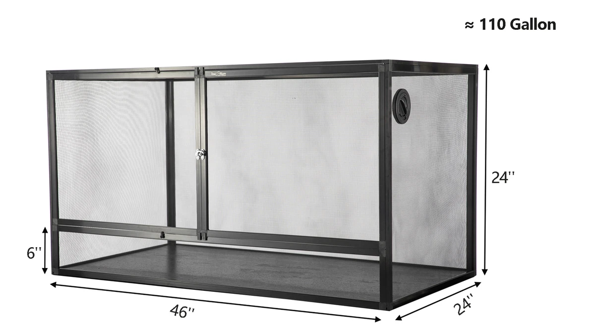 Extra large top reptile enclosure
