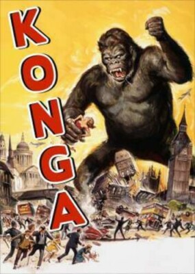 KONGA (DVD, 1961, KINO LORBER)