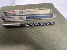 Walter Titex Lot (2) A1249TFL-8 Cobalt  Jobber Drill Bit 8mm (.3150”) 130° TiAlN