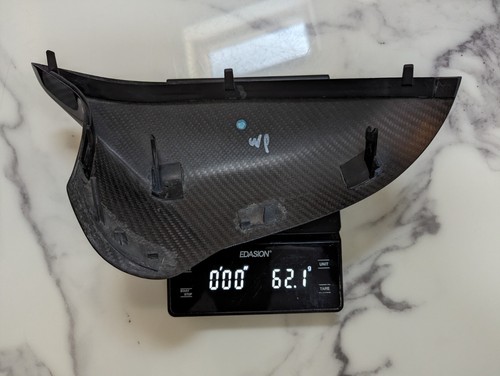 Dry Carbon Fibre Pre Preg Wing Mirror Cover Caps BMW F80 M3 F82 M4 F87 M2 RHD - Picture 5 of 12
