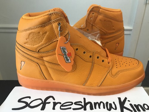 Air Jordan 1 Gatorade Orange Peel Sz 10 