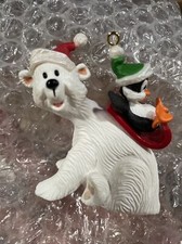 1995 Hallmark Keepsake Christmas Ornament 'Polar Coaster'