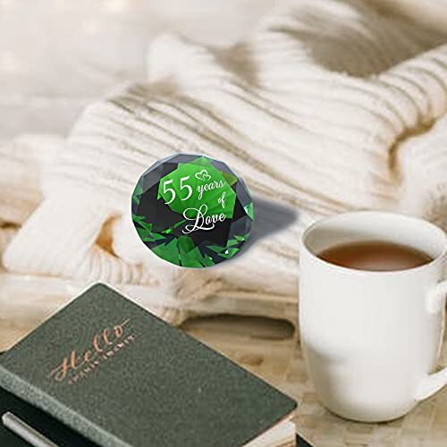 55th Wedding Anniversary Decoration Emerald Wedding Gifts For Parents Love Prese - Picture 7 of 7