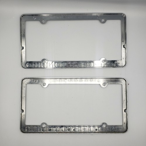 2x Escondido Ford Of Escondido California Plastic License Plate Frame