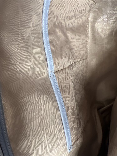 Michael Kors Umhängetasche Tasche Leder Handtasche hellblau/babyblau 18” x 12” - Bild 16 von 24