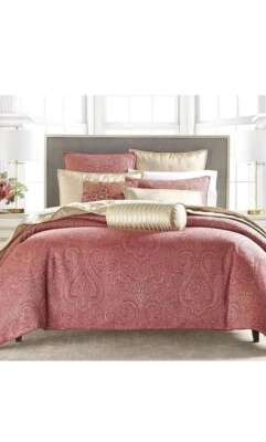 Hotel Collection Classic Regal Paisley F/Queen Duvet Cover+2Standard+2Euro Shams - Image 1 of 4