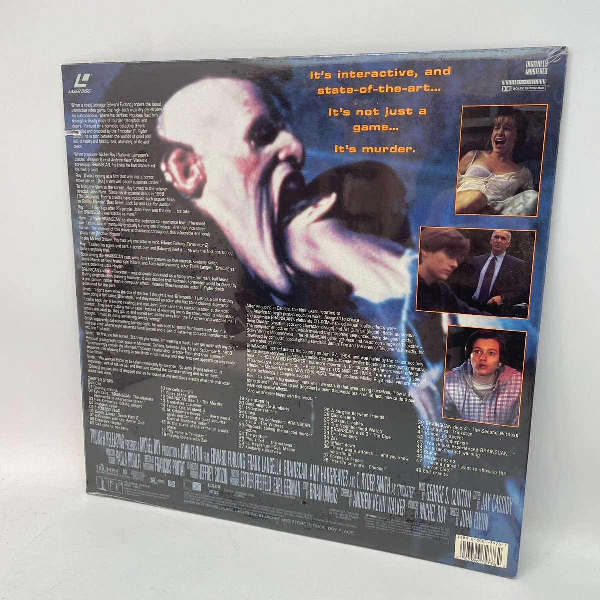 Brainscan (Laserdisc, 1994) for sale online | eBay