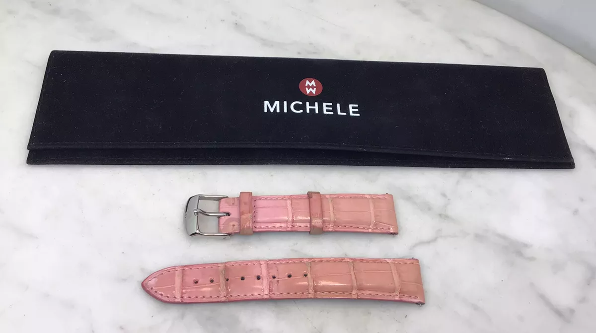 Michele watch bands 18mm ebay sale