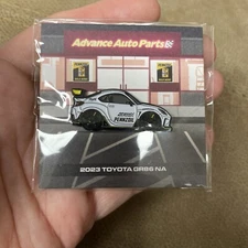 2023 Toyota GR86 NA Pin Limited edition White Car Advanced Auto Parts NOS