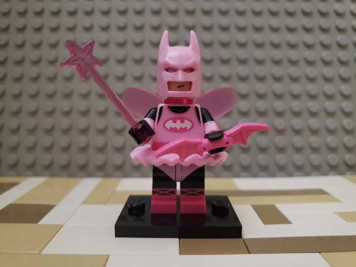 NEW LEGO Minifigures Fairy Batman The Movie 71017 Genuine Pink Minifigure  Figure