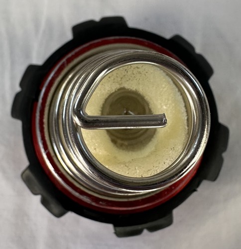 SNAP-ON Red Anodized Aluminum 3D-Cell Flashlight Rubber Grip 13" Extra lightbulb - Picture 12 of 13