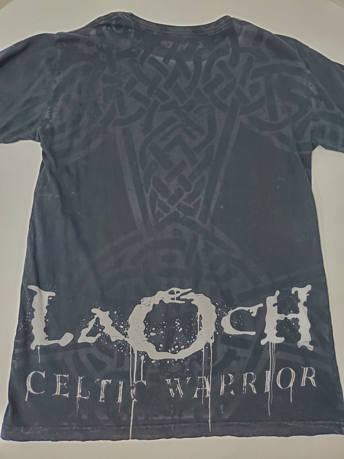 Sheamus Top Rope Shirt L EUC Authentic WWE Men's Premiere Large Tee BO Black image 7