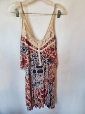 Urban Outfitters Ecote White Flower Laced Dress Women's Medium