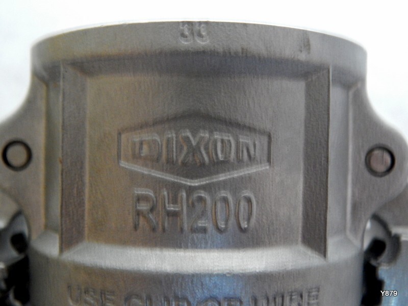 Dixon EZ BossLock Cam and Groove Dust Cap 316 Stainless Steel 2