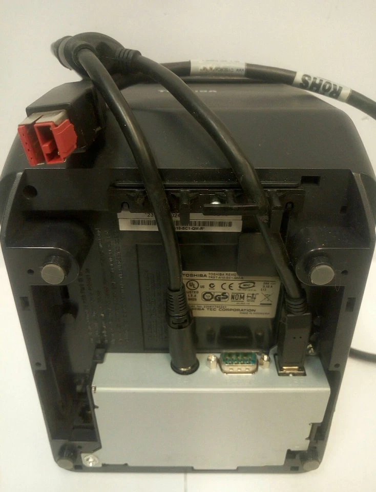 - 2x TOSHIBA TRST-A10-SC1-QM-R Printer (RS232/USB)  W/Power USB 2-IN-1 CABLE - Image 2 of 4