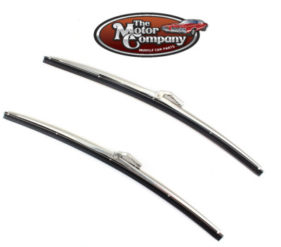 1963 1964 1965 Chevrolet C10 Pickup TRICO Classic Wiper Blades 13'' Silver Finish