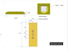 Cutting Edge fits Komatsu 425-815-2210