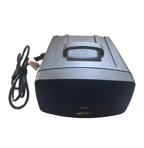 Califone PA-300 Presentation Pro 90 WATT AUX IN Stereo PA SPEAKER • TESTED