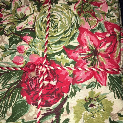 APRIL CORNELL MERRY ANTQUE 1pc 70” ROUND TABLECLOTH NWT 100% Cotton - Picture 5 of 7