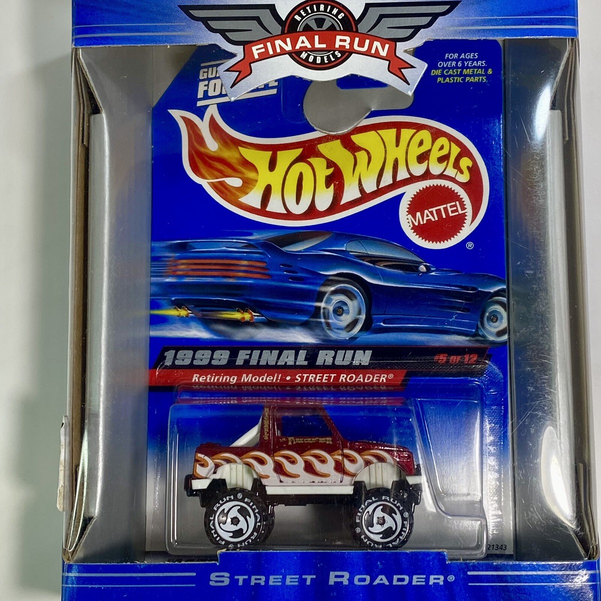 1999 Hot Wheels Final Run #5 Street Roader (Suzuki Samurai) 1:64