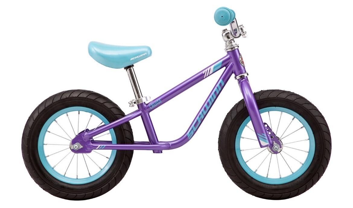 Vélo D'équilibre Schwinn Signature Kids Cruise - 12 Pouces - Bleu/Violet - 1-4 Ans