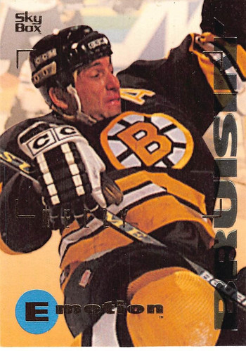 1995 Skybox E-Motion Cam Neely #10 card