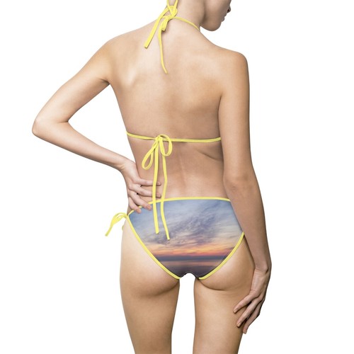 Women's Bikini Swimsuit_Two Piece_Polyester & Spandex_Dawn Of The Sea(AOP) - Picture 19 of 31