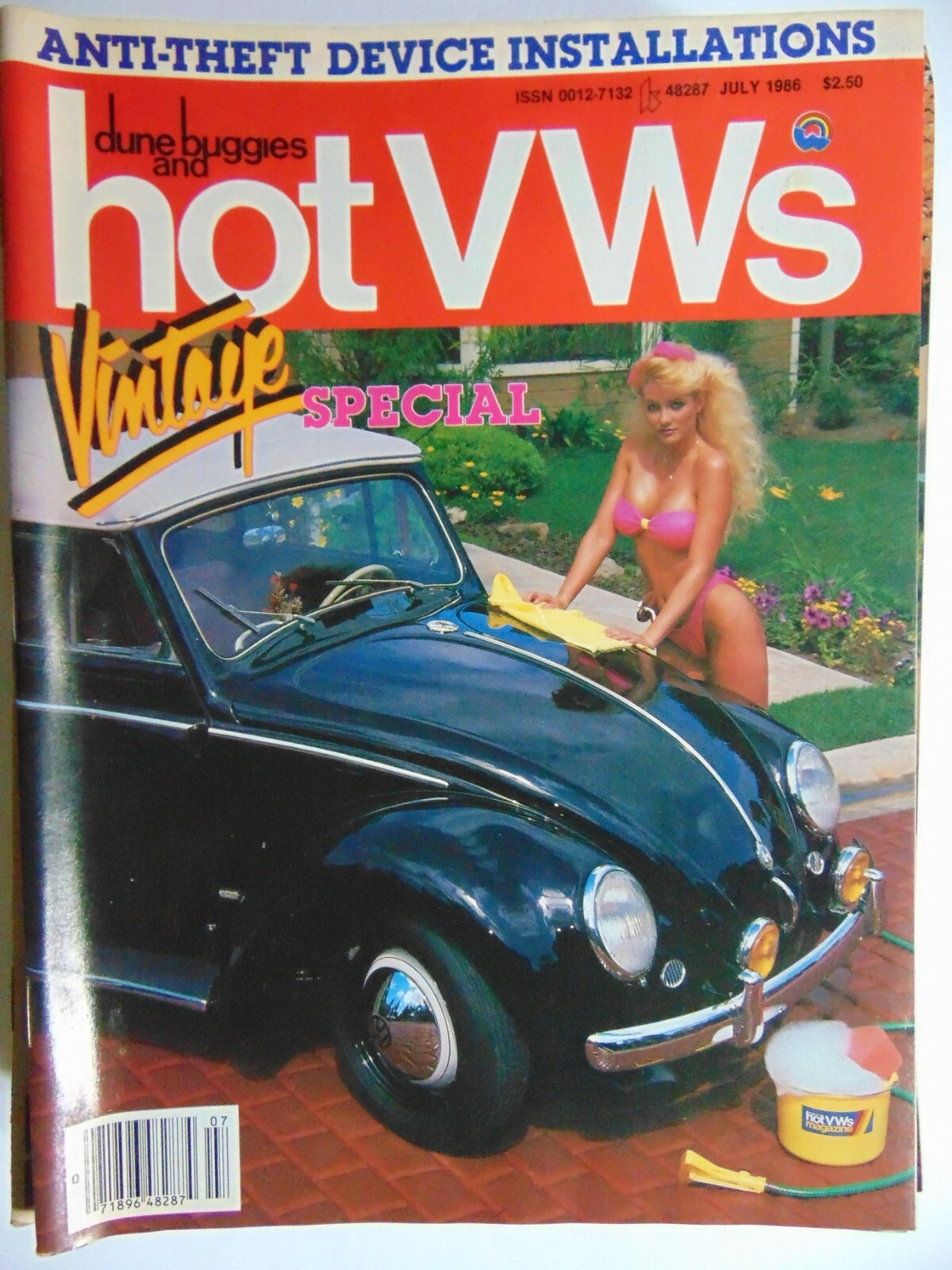 dune buggies and HOT VWs Magazine July 1986 Vintage Special