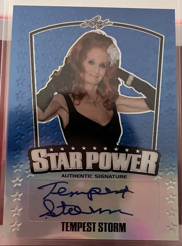 Tempest Storm 2015 Pop Century Metal Blue SP-TS1 #13/20
