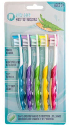 Zahnbürsten 5er Pack für Kinder Kinderzahnbürste Dental Mund Zahnpflege Geschenk