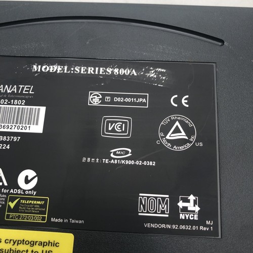 Routeur Ethernet 4 ports Cisco System série 800A modèle 831 d'occasion LIRE D - Photo 9/9