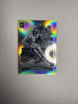 2025 Donruss Optic Downtown #9 Steve Young 49er HOF Legend ***SSP CASE HIT***