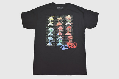Bored Od Directors Mens Bored Apes Lineup Black Shirt New M, L, XL
