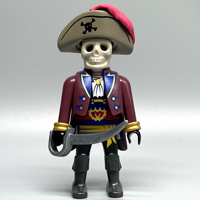 2 Crânes PLAYMOBIL Blanc Ivoire - Pièces Détachées Pour Pirates, Halloween - Occasion
