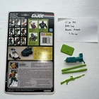 GI Joe ARAH 1993 - BAZOOKA v3 - Battle Corps File Card Back And Accessories