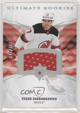2020 Ultimate Collection Rookies Jersey Relics Tier 1 Yegor Sharangovich 13bh